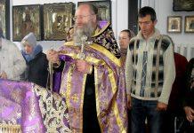 Богослужение в Свято-Вознесенском храме в неделю преподобной Марии Египетской