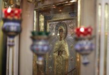 Соборный молебен перед местночтимым образом Божией Матери Луганская, 16.11.2016