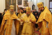 Престольный праздник в честь святителя Спиридона в Александровске, 25.12.2016