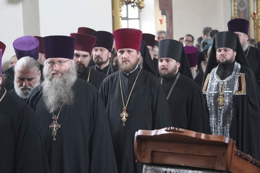 Чин прощения в Свято-Петропавловском кафедральном соборе г.Луганска