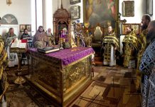 Общая исповедь духовенства Александровского благочиния