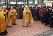 Праздник свт. Спиридона Тримифунтского в Свято-Вознесенском храме, 25.12.2017