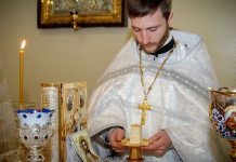 Богослужение в Великую Субботу и Благовещение Пресвятой Богородицы, 07.04.2018, г. Луганск