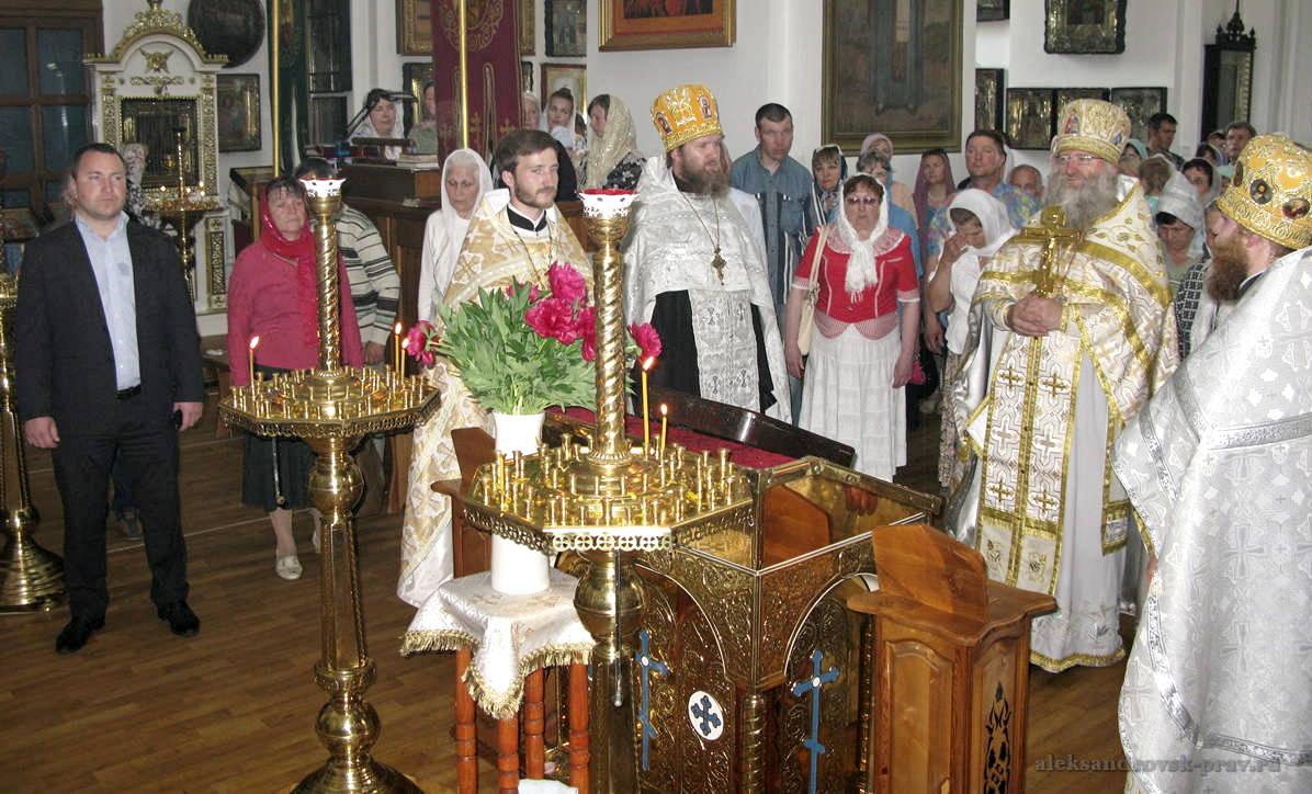 Престольный праздник Свято-Вознесенского собора, г.Александровск, 17 мая 2018 г.