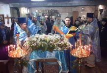 Престольный праздник в честь Иверской иконы Пресвятой Богородицы, пос. Екатериновка