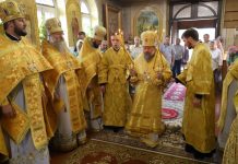 Престольный праздник храма святых славных и всехвальных 12 апостолов в г.Алчевске, 13.07.2019