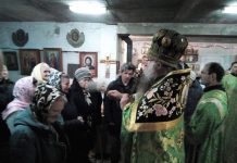 Престольный праздник храма прп. Серафима Саровского, пос. Екатериновка, 15.01.2020