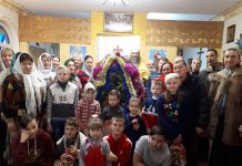 Праздник Рождества Христова отметили в Свято-Александровском мужском монастыре Свято-Александро-Невский приход г.Александровска, настоятель архимандрит Алексей (Дмитренко)