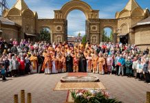 Праздничное архиерейское Богослужение в день памяти вмч. Георгия Победоносца, г. Алчевск, 6.05.2021