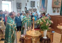 Благовещение — престольный праздник в Александровске, 7.04.2023
