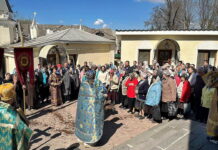 Престольный праздник в честь Благовещения Пресвятой Богородицы, 7.04.2024