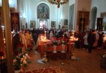 Пасха, Воскресение Христово в Александровске. Фото, 5 мая 2024 г.