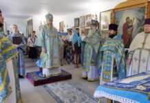 Престольный праздник в Свято-Успенском храме с. Жёлтое, 28.08.2024