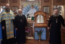 Луганская икона Божией Матери побывала в храме св. блгв. князя Александр Невского, 12.09.2024