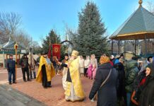 Престольный праздник святителя Спиридона в Александровске, 25.12.2025 г.