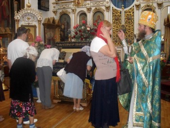 Праздник Успения Пресвятой Богородицы в Александровске